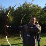 Archery - a break from conservation work